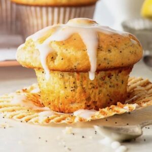 GF Lemon Poppyseed Muffins