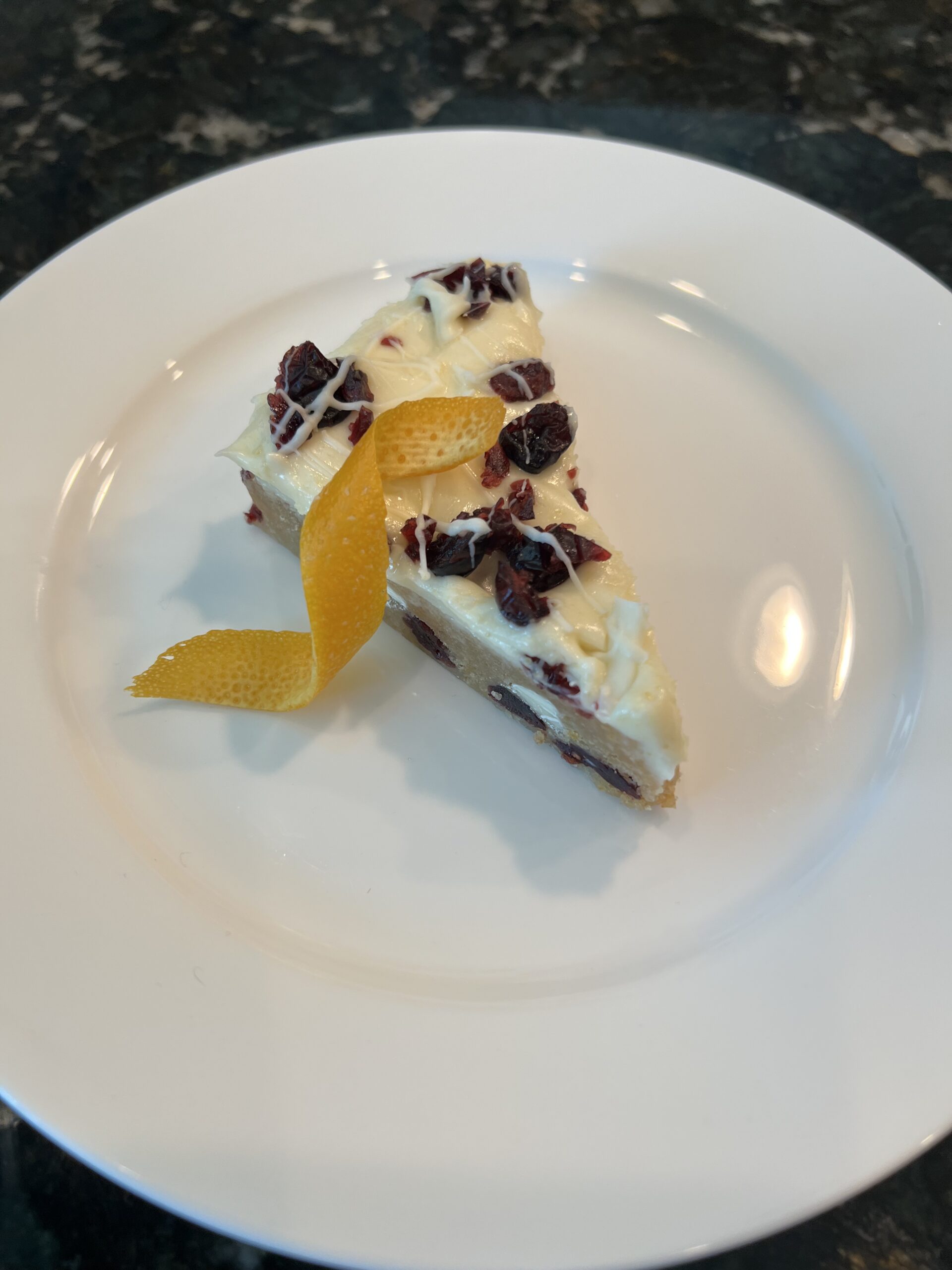 Gluten-Free Cranberry Bliss Bar 🎄✨