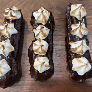 GF Hot Chocolate Eclairs