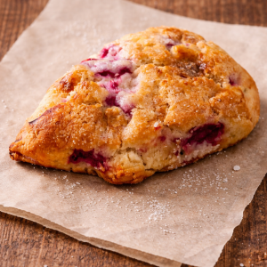 GF Raspberry and White Chocolate Scones