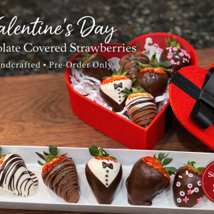 ❤️ Valentine’s Day Chocolate Covered Strawberries ❤️