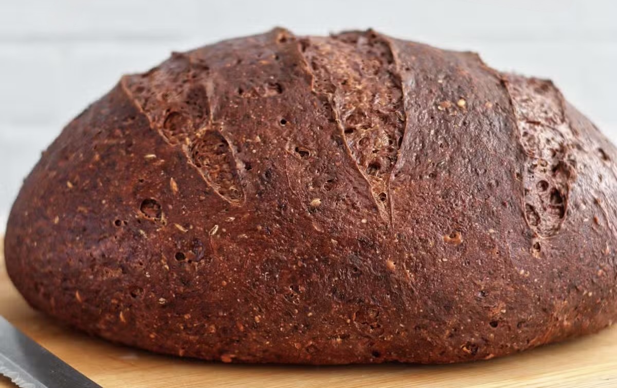 🍀 GF "Mock" Rye Bread Rustic