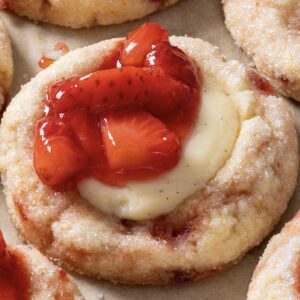 Strawberry Cheesecake Cookies (sold in packs of 4)