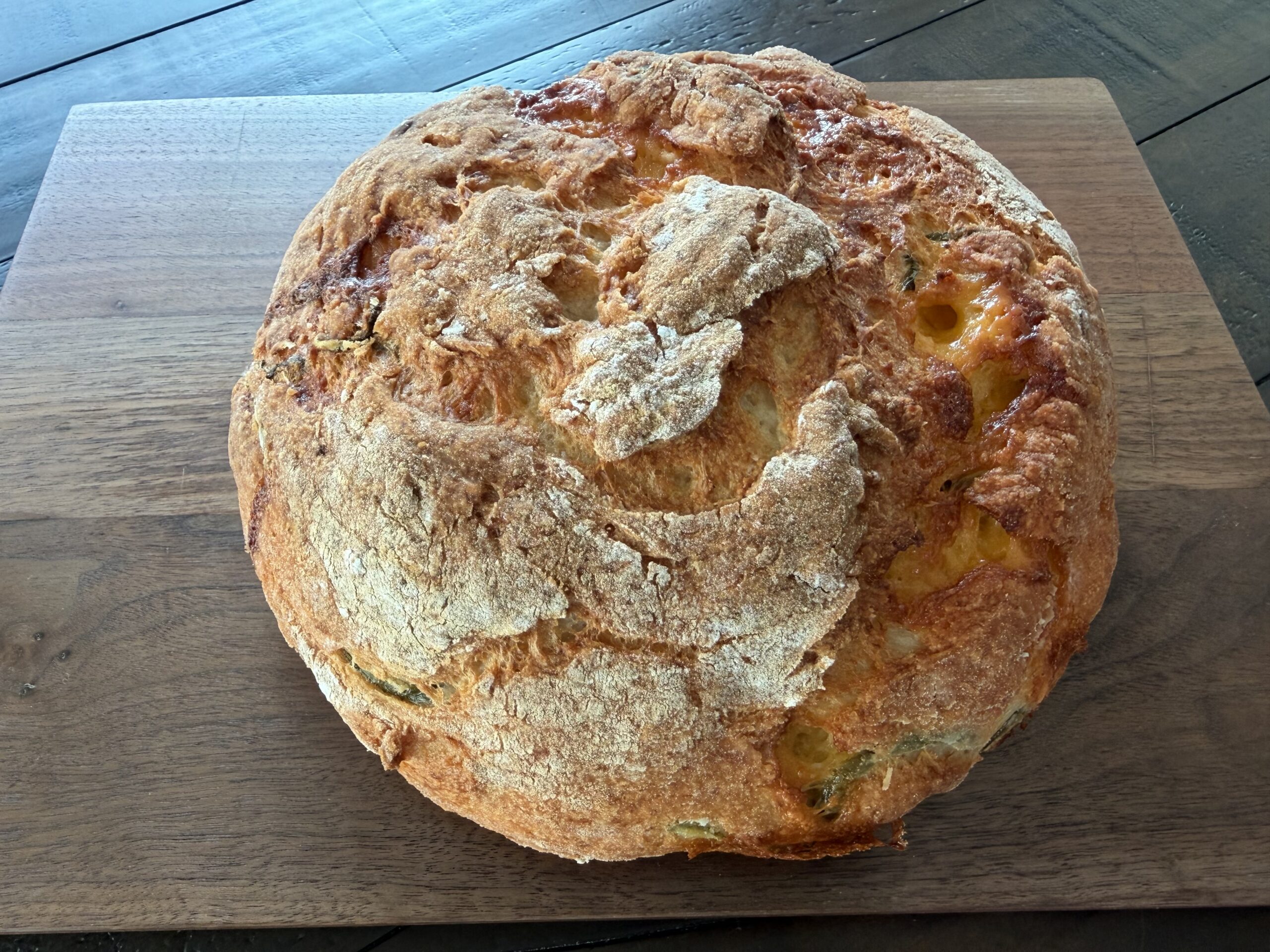 Jalapeño Cheddar Sourdough