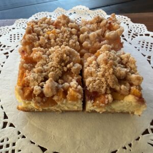 Peach Cheesecake Bars - 4 pack 🍑